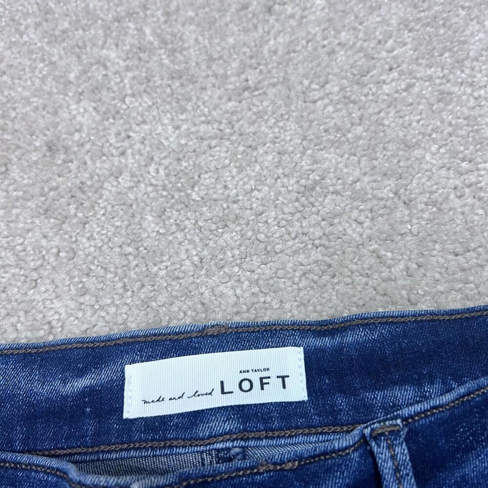 Loft Jeans Jegging Skinny Women’s Blue Pockets Size 2 - Picture 8 of 13